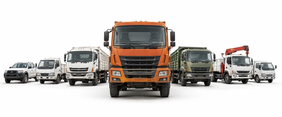 Commercial truck categories in Musaffah