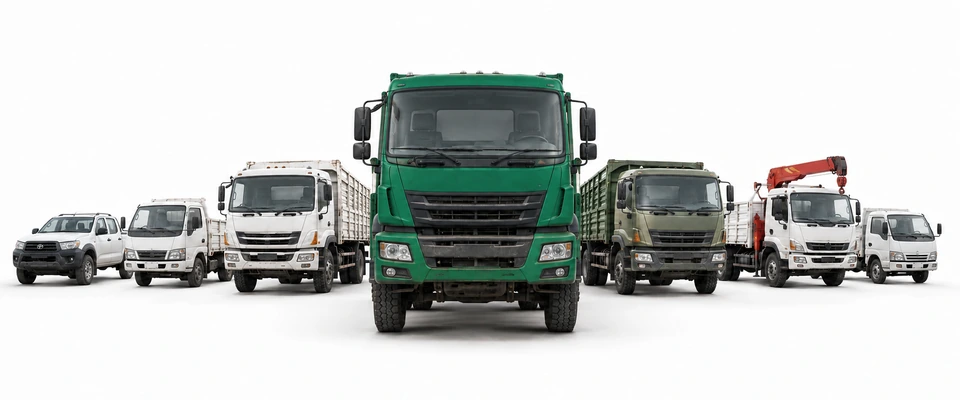 Commercial truck categories in Musaffah