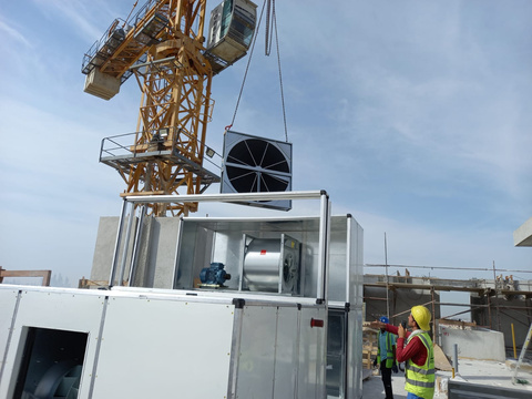 Fresh Air Handling Units (FAHUs) client-supplied reference view 2