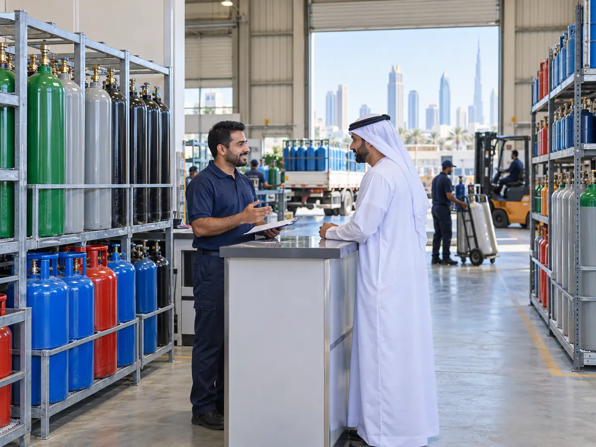 Gas supply consultation in Ajman