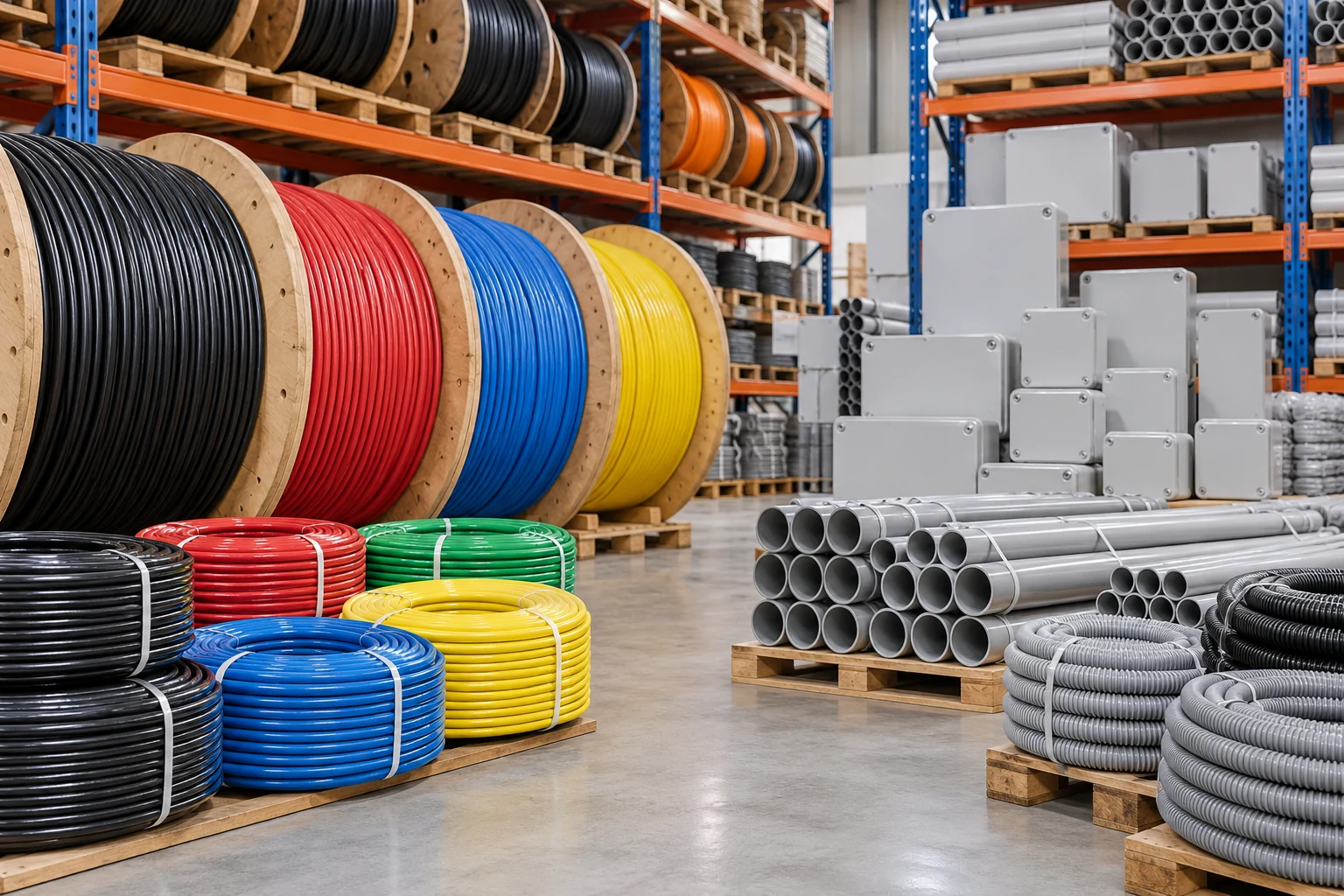 Electrical Material Supply — illustrative materials photograph