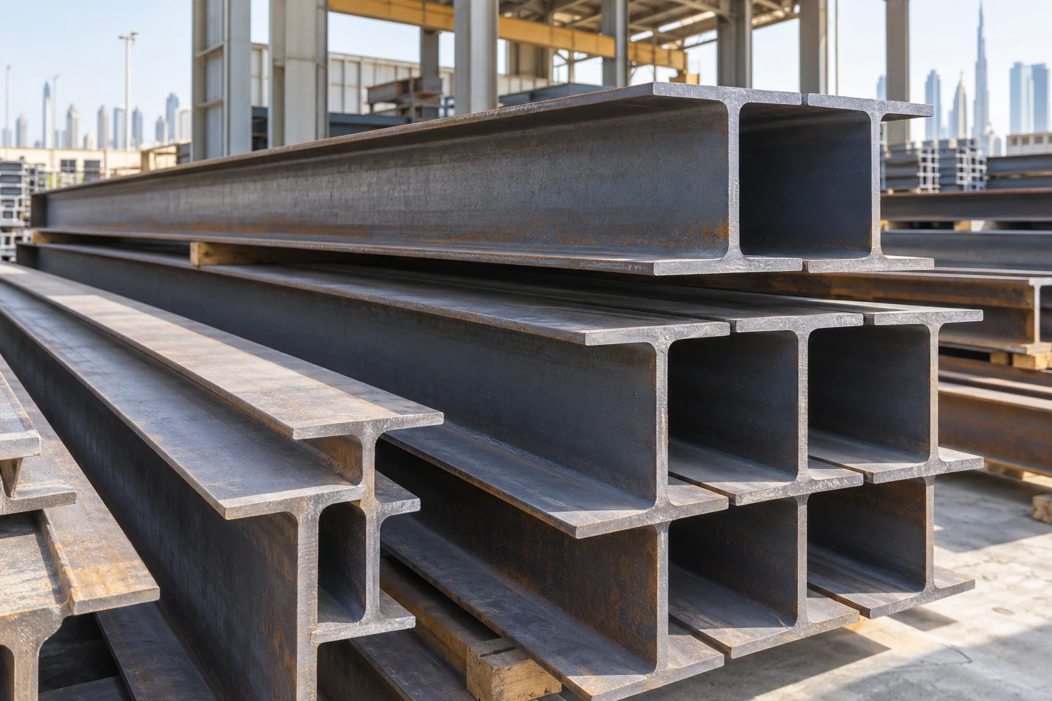 Representative building materials background