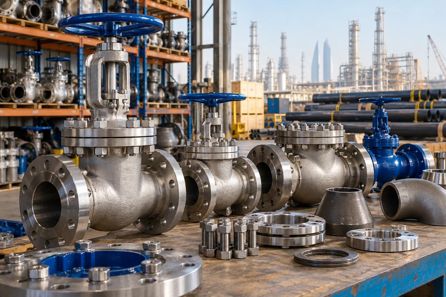 Oil Field Products — illustrative materials photograph