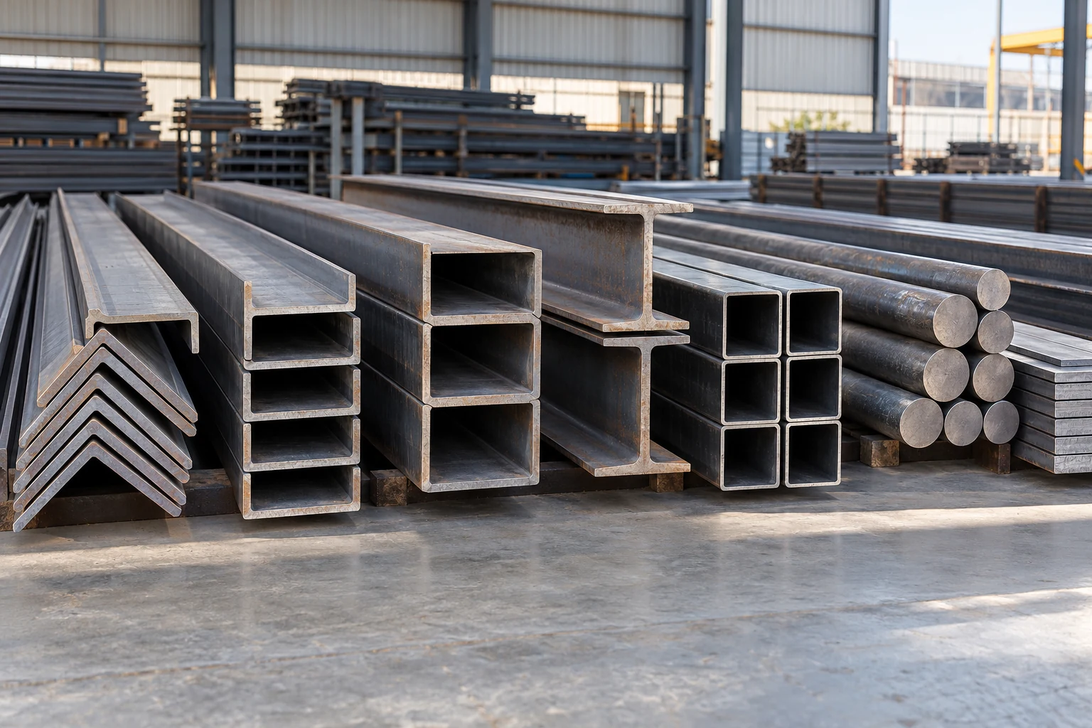 Representative structural steel sections