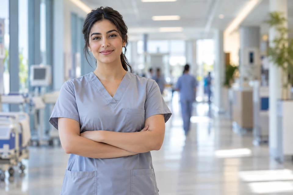 Health care sector representative photography