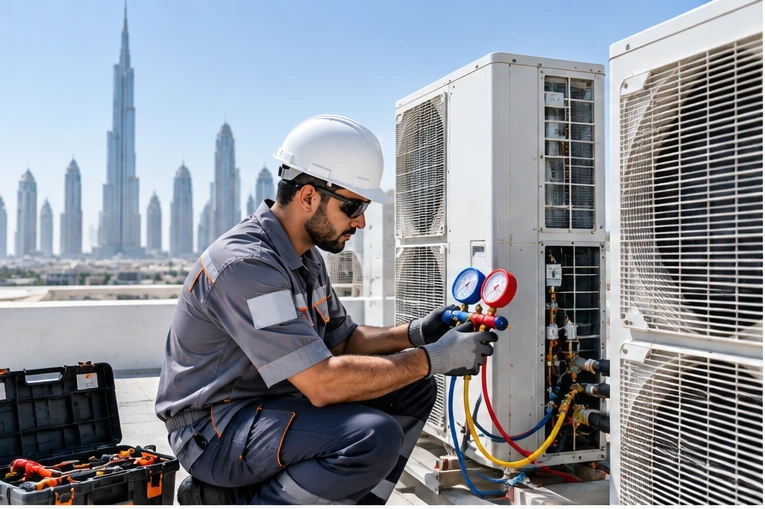 HVAC maintenance technician