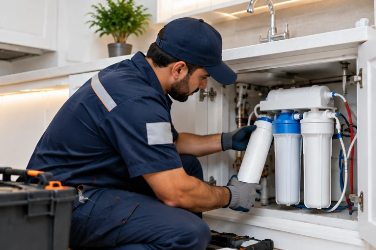 AC and water filter maintenance