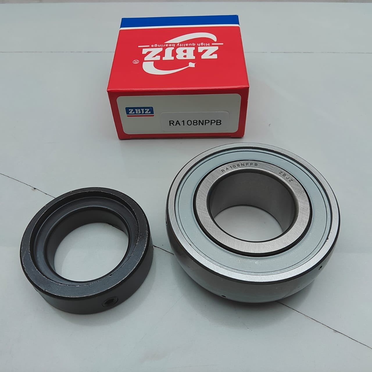 RA108NPPB Insert bearing with eccentric collar in ZBJZ packaging