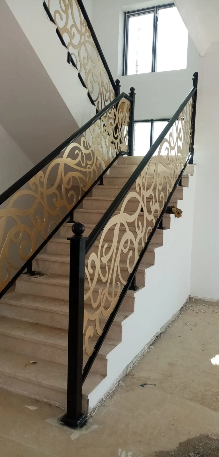 Decorative railing detail