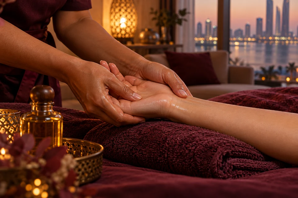 Massage & Motherhood treatment detail