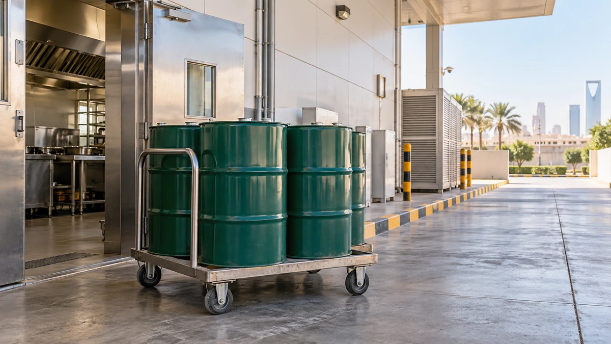 Used Cooking Oil Collection — representative industrial scene
