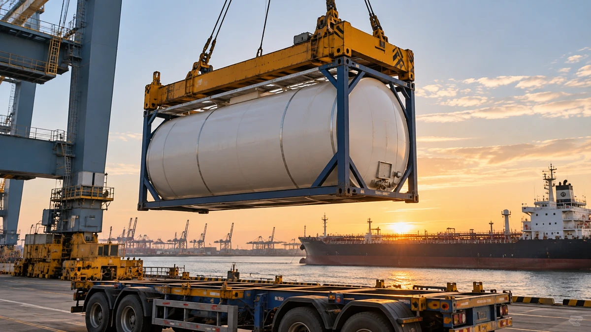 UCO Export — representative industrial scene