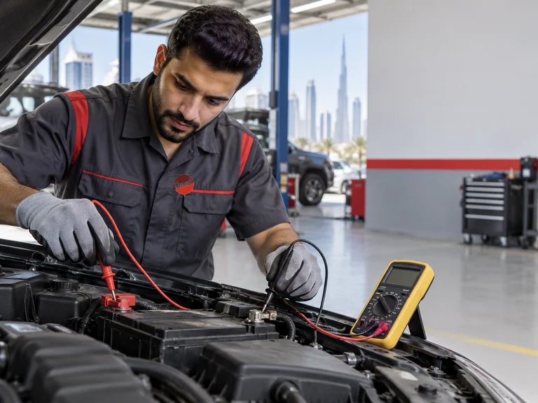 Battery Diagnosis service in Dubai