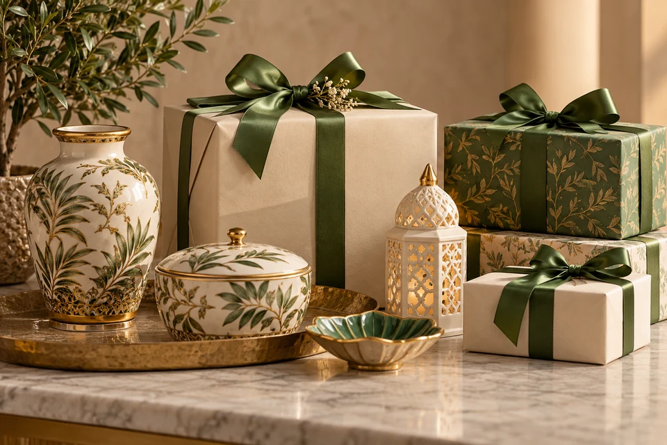 Wrapped gifts