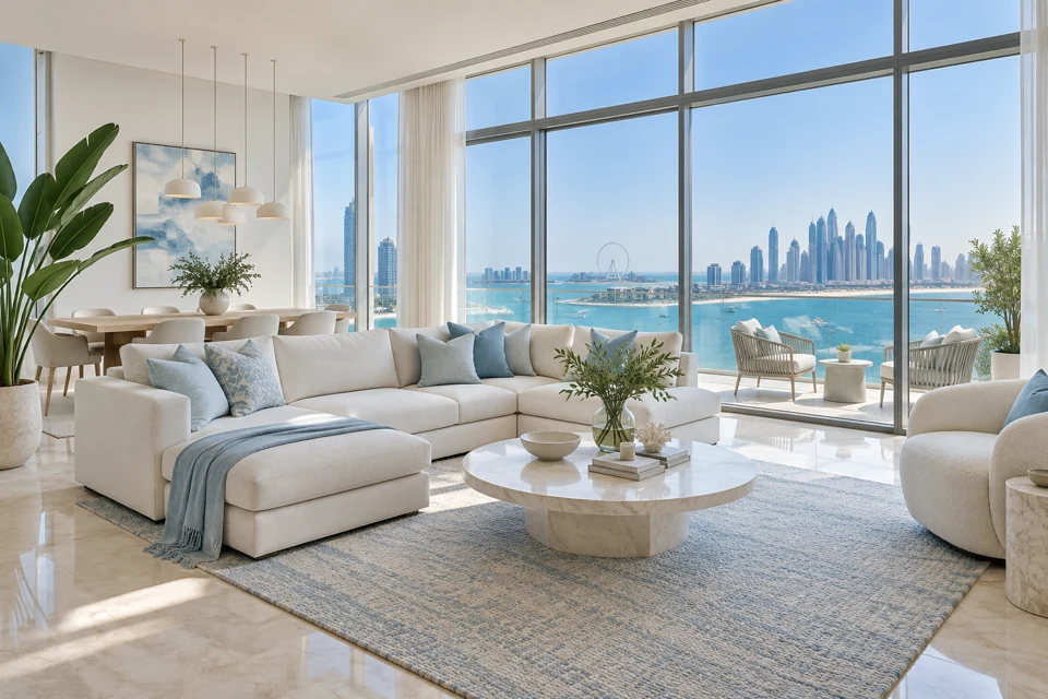 A pristine contemporary Dubai holiday apartment