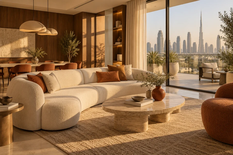 A pristine contemporary Dubai holiday apartment