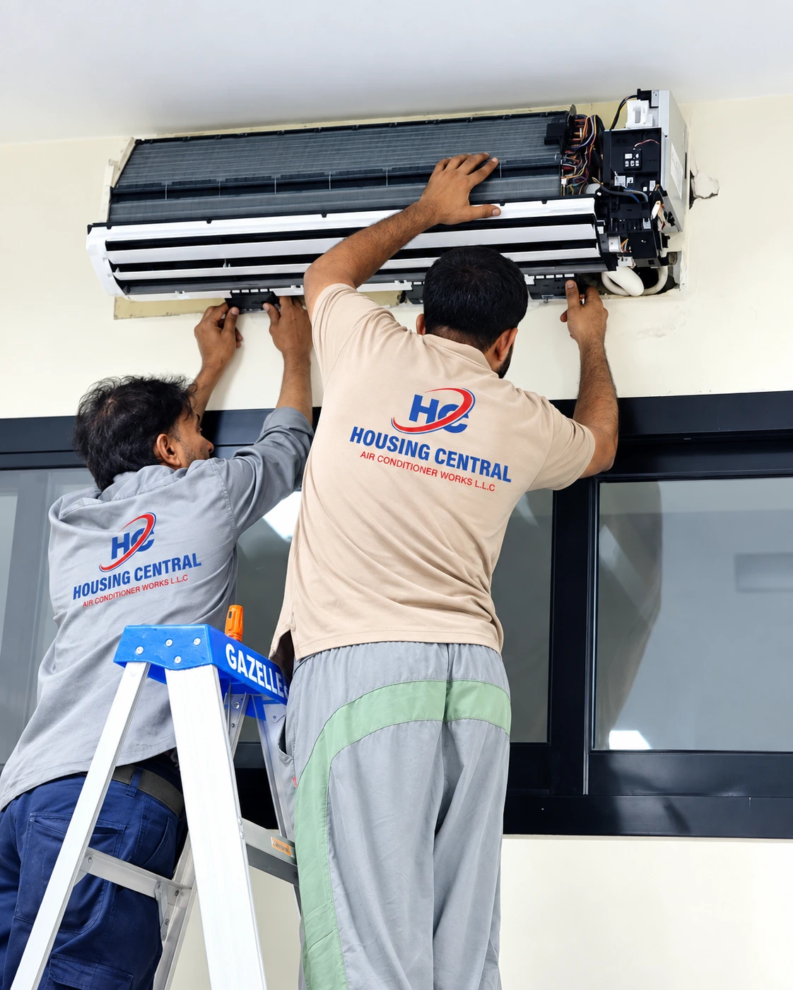 Housing Central team and Abu Dhabi property maintenance
