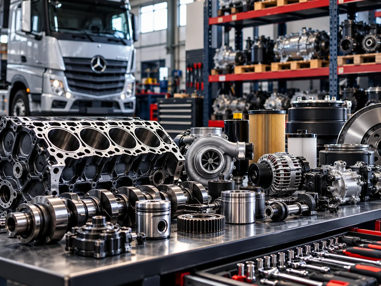 Used truck parts