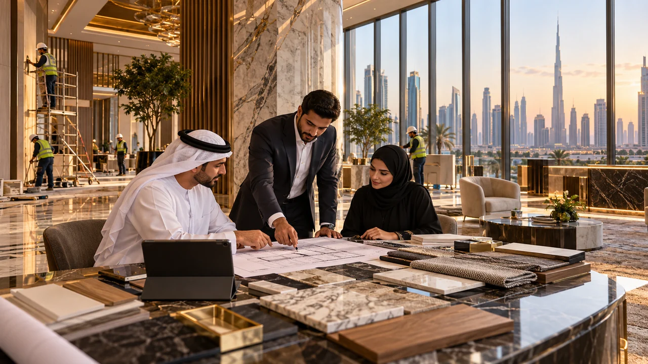 Make World LLC interior design and renovation consultation in Dubai