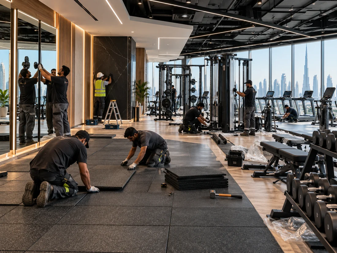 GYM Renovation interior