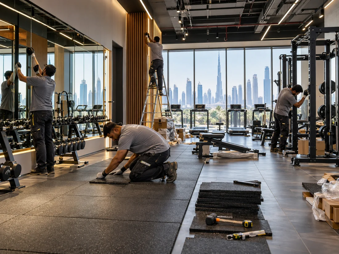GYM Renovation interior