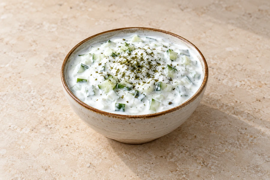 Yogurt with Cucumber — representative photograph