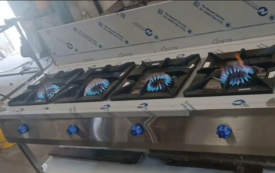 Commercial kitchen cooking equipment