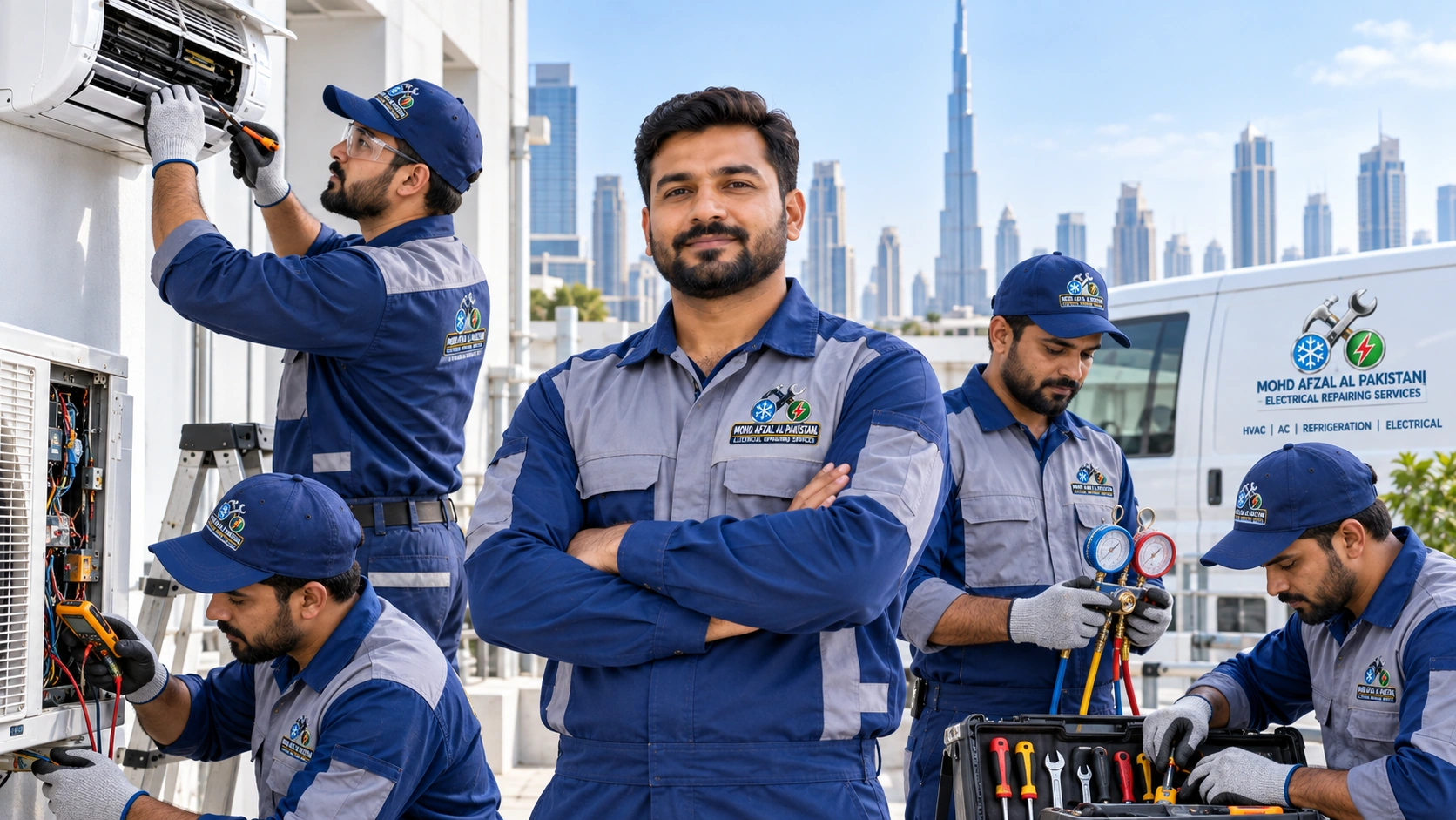 Technical service work in Dubai