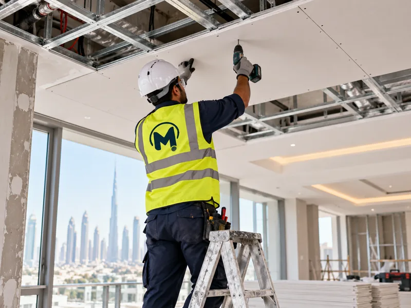 Gypsum & Ceiling work by Multi Fix