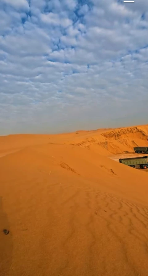 Desert access track