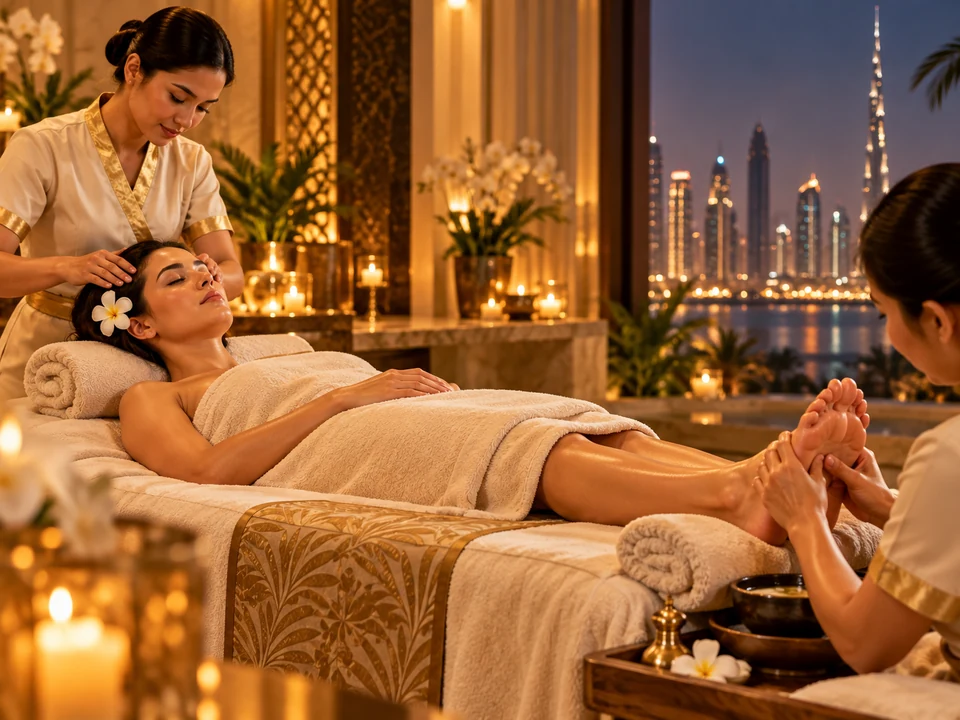 Natural touch therapeutic spa environment