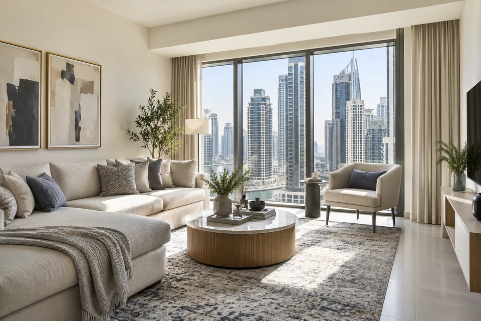 Representative UAE apartment interior