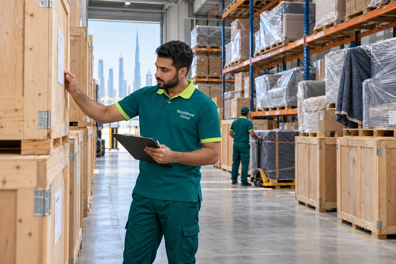 Storage Service service scene in Dubai