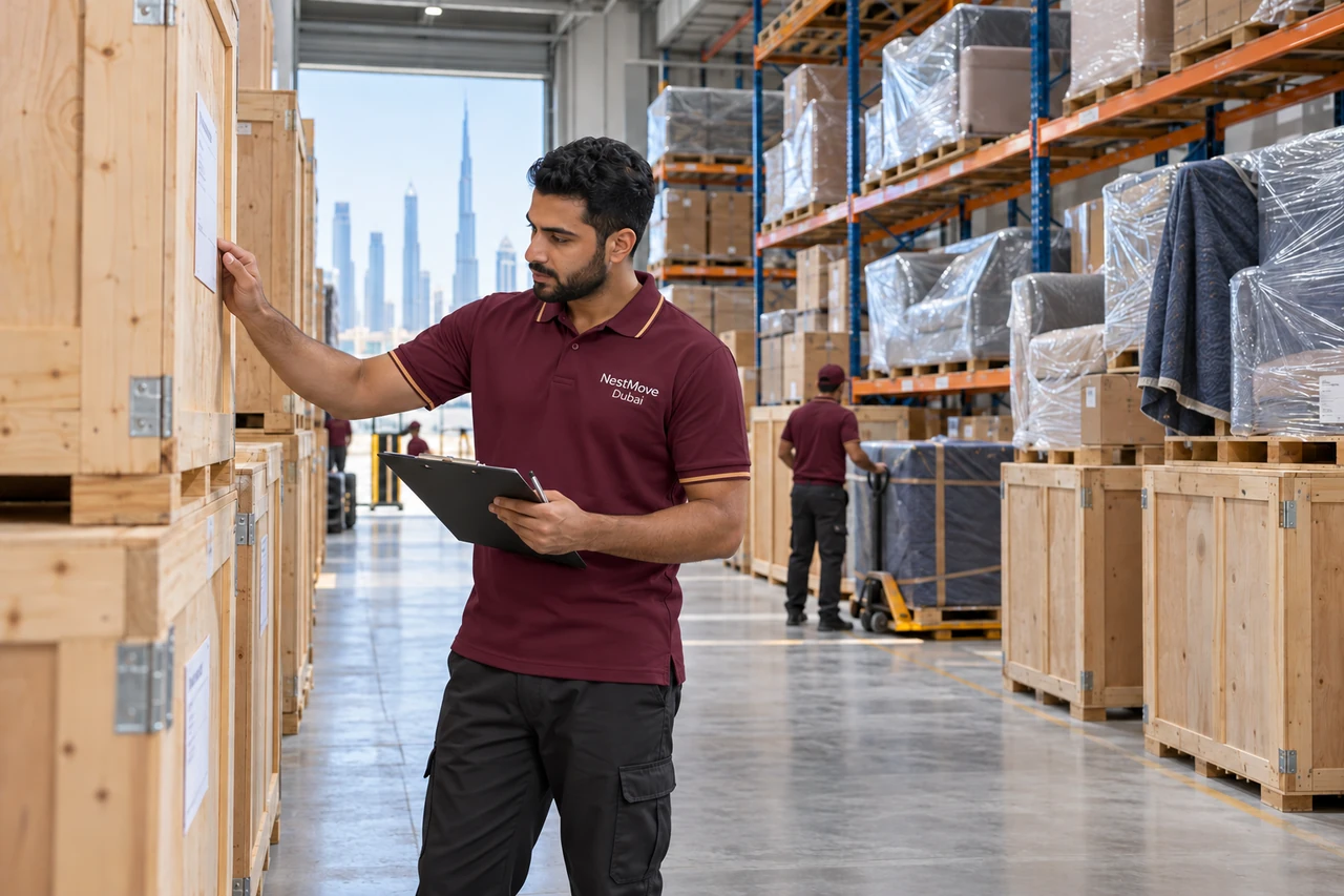 Storage Service service scene in Dubai