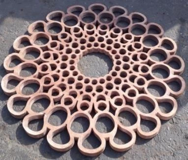 Round timber components