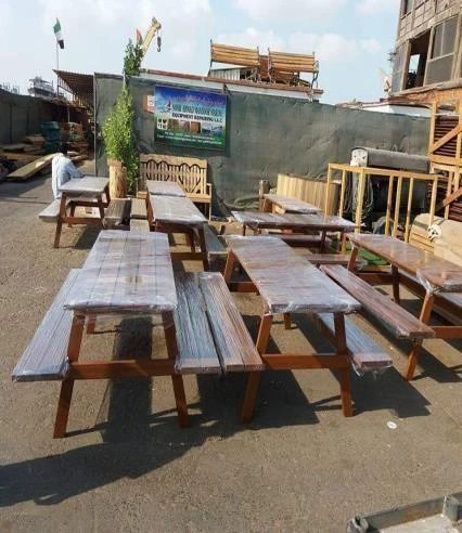 Wooden outdoor furniture