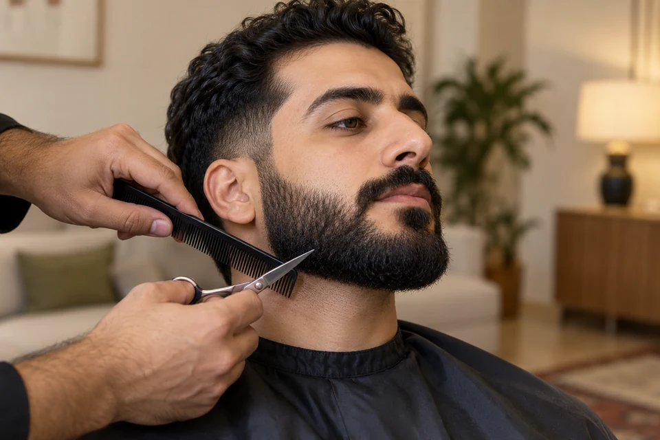Beard Styling home service