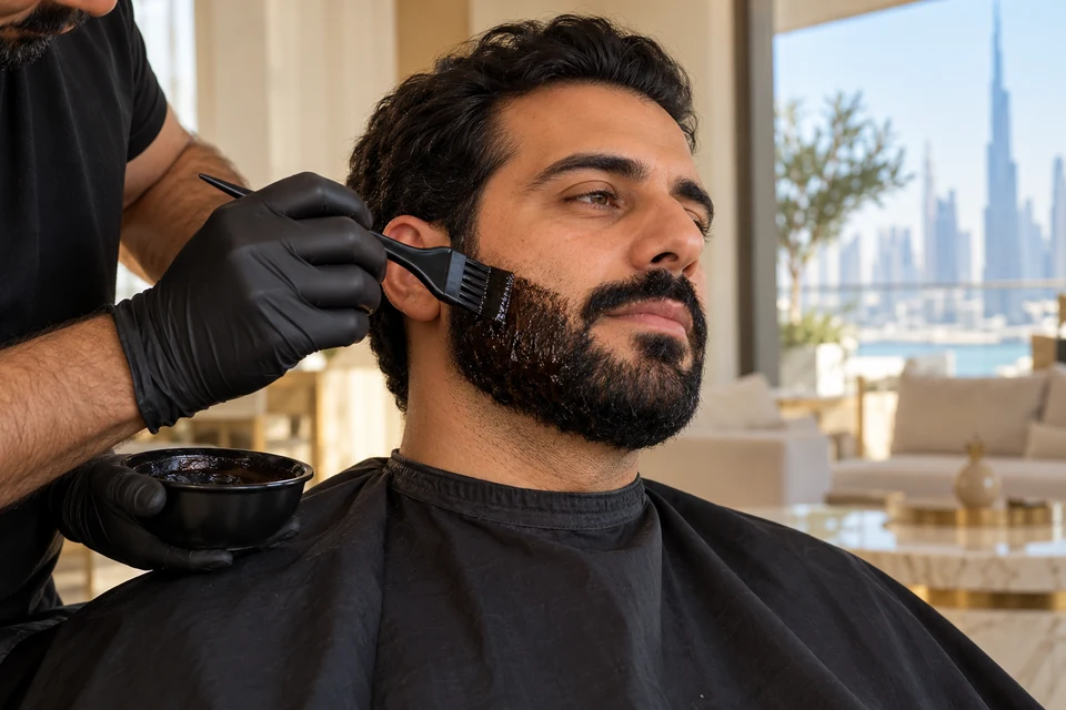 Beard colour care
