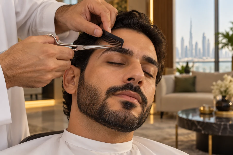 Eyebrow Trimming home service