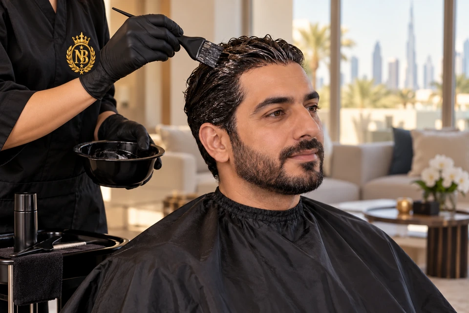 Hair Dye representative home service