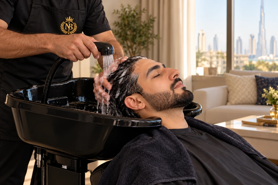 Hair Wash representative home service