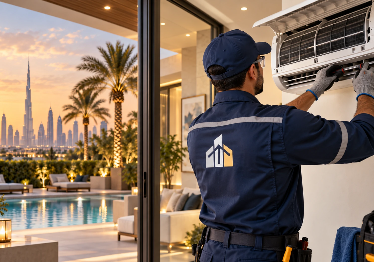 Air-conditioning maintenance