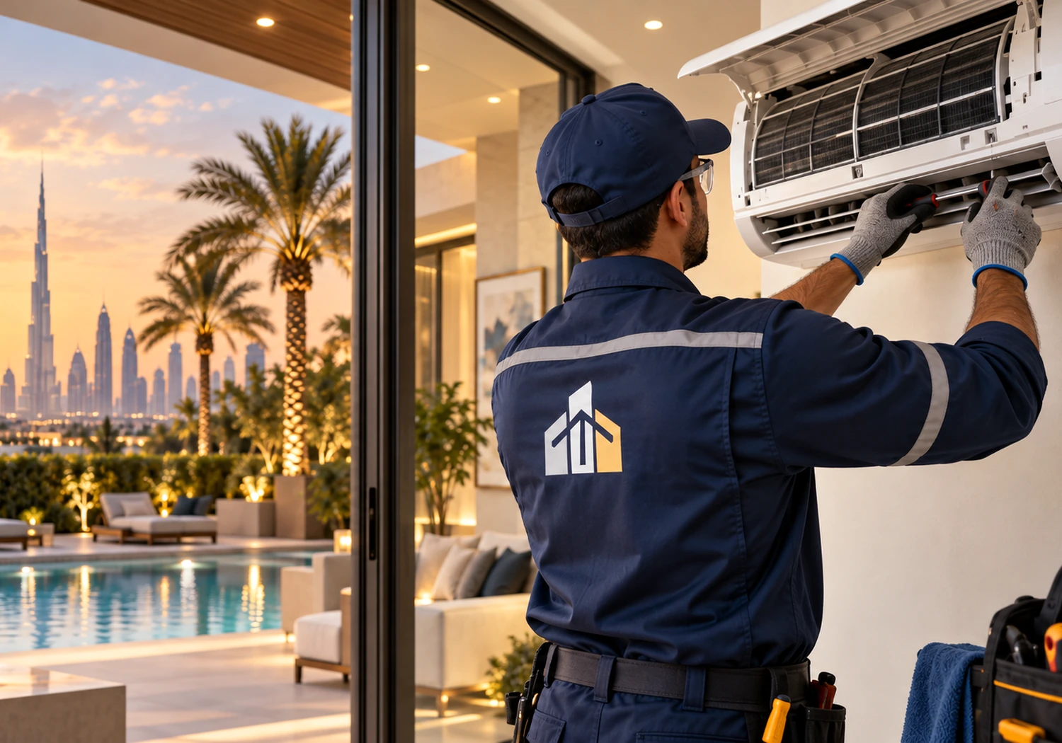 Air-conditioning maintenance