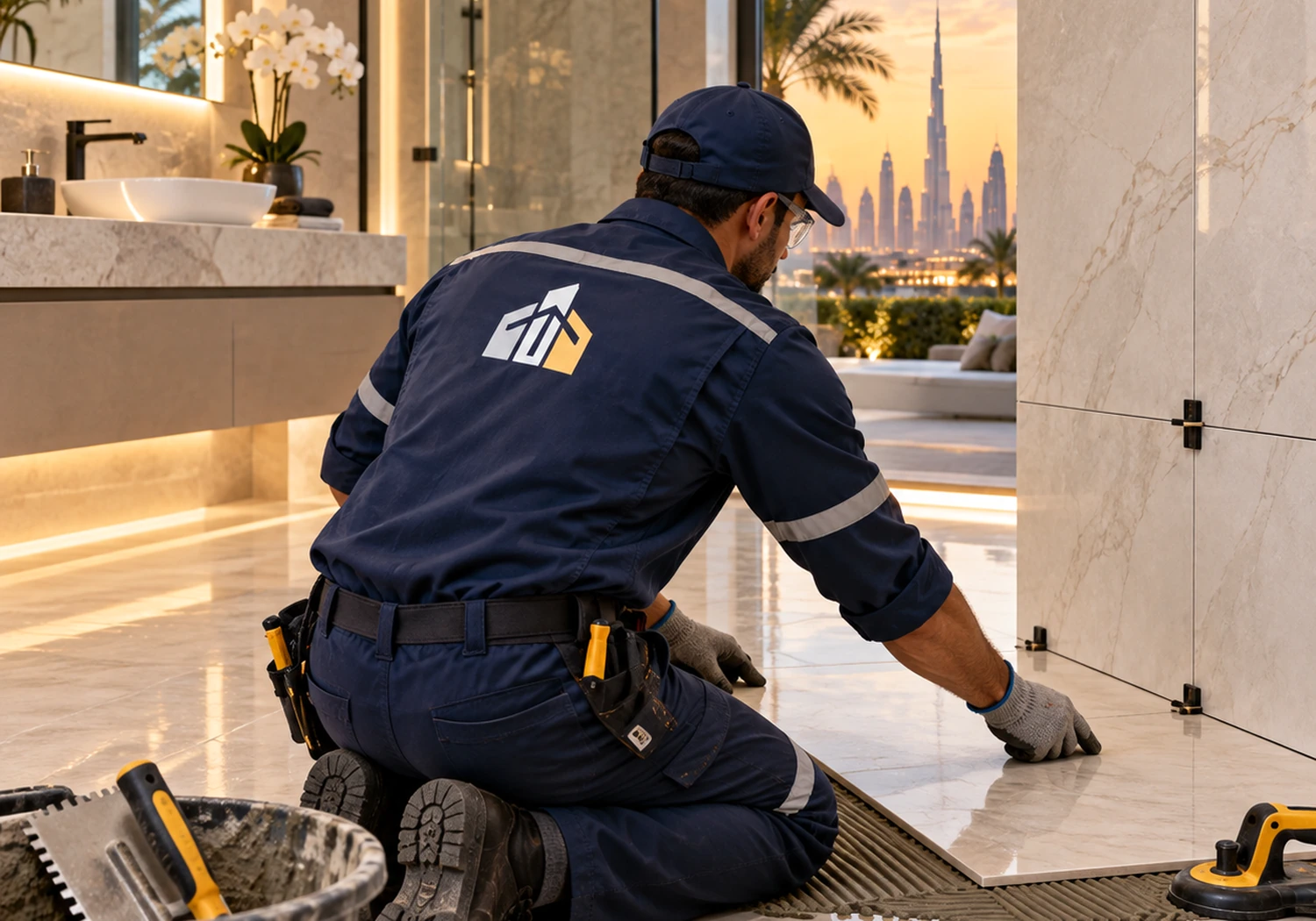 Floor & Wall Tiling Works visual
