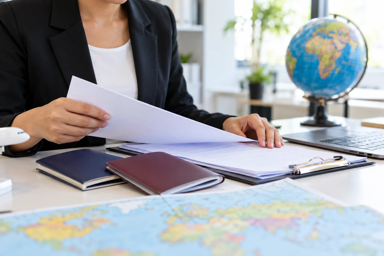 International Visa Applications service illustration