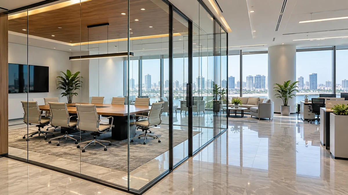 Commercial property interior