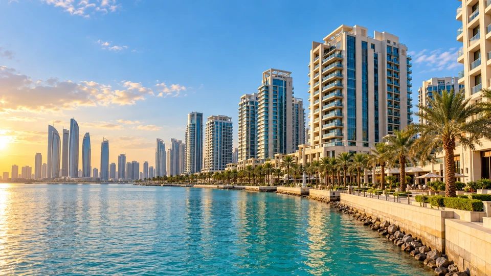 Illustrative Abu Dhabi waterfront residences