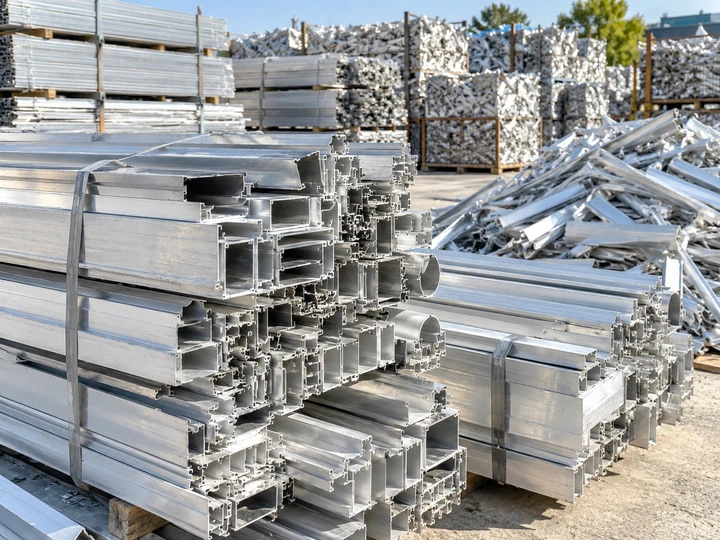 Illustrative recycling imagery for Aluminium