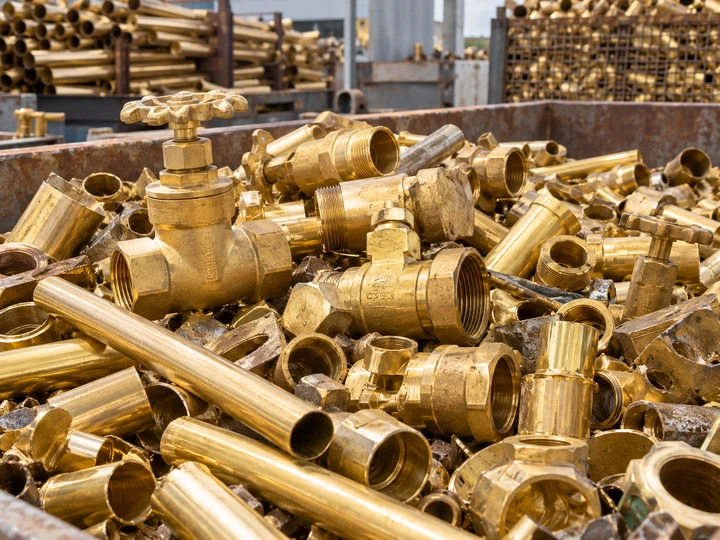 Illustrative recycling imagery for Brass