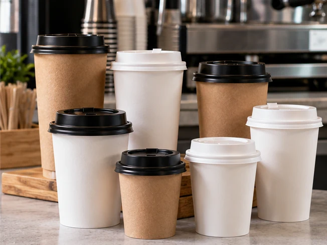 Hot & Cold Paper Cups & Lids packaging products